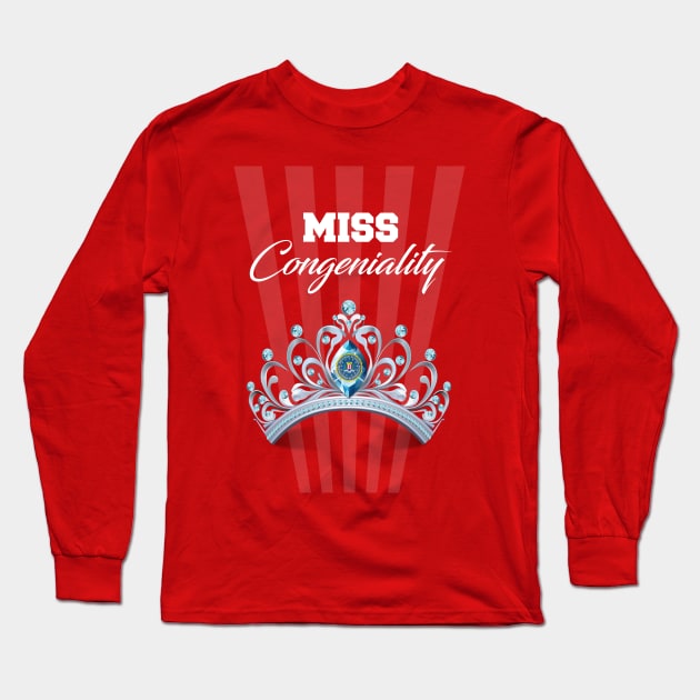 Miss Congeniality - Alternative Movie Poster Long Sleeve T-Shirt by MoviePosterBoy